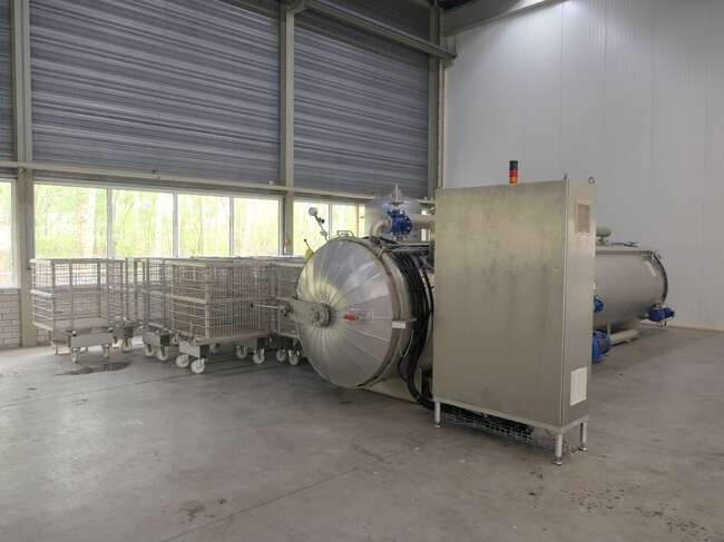 Lubeca Scholz stainless steel autoclave