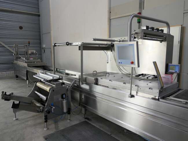 Weber / Multivac slicing / packaging line