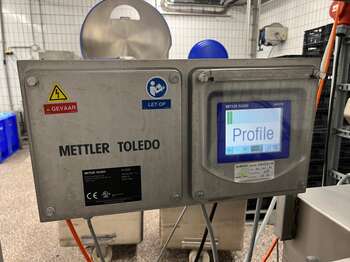 Mettler Toledo pipe line metal detector